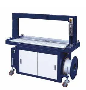 Flejadora de arco automática con mesa accionada por rodillos, YS-305R