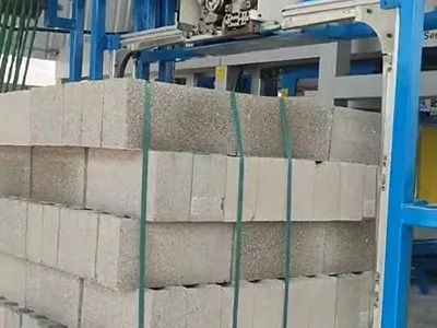 Embalaje de bloques y ladrillos